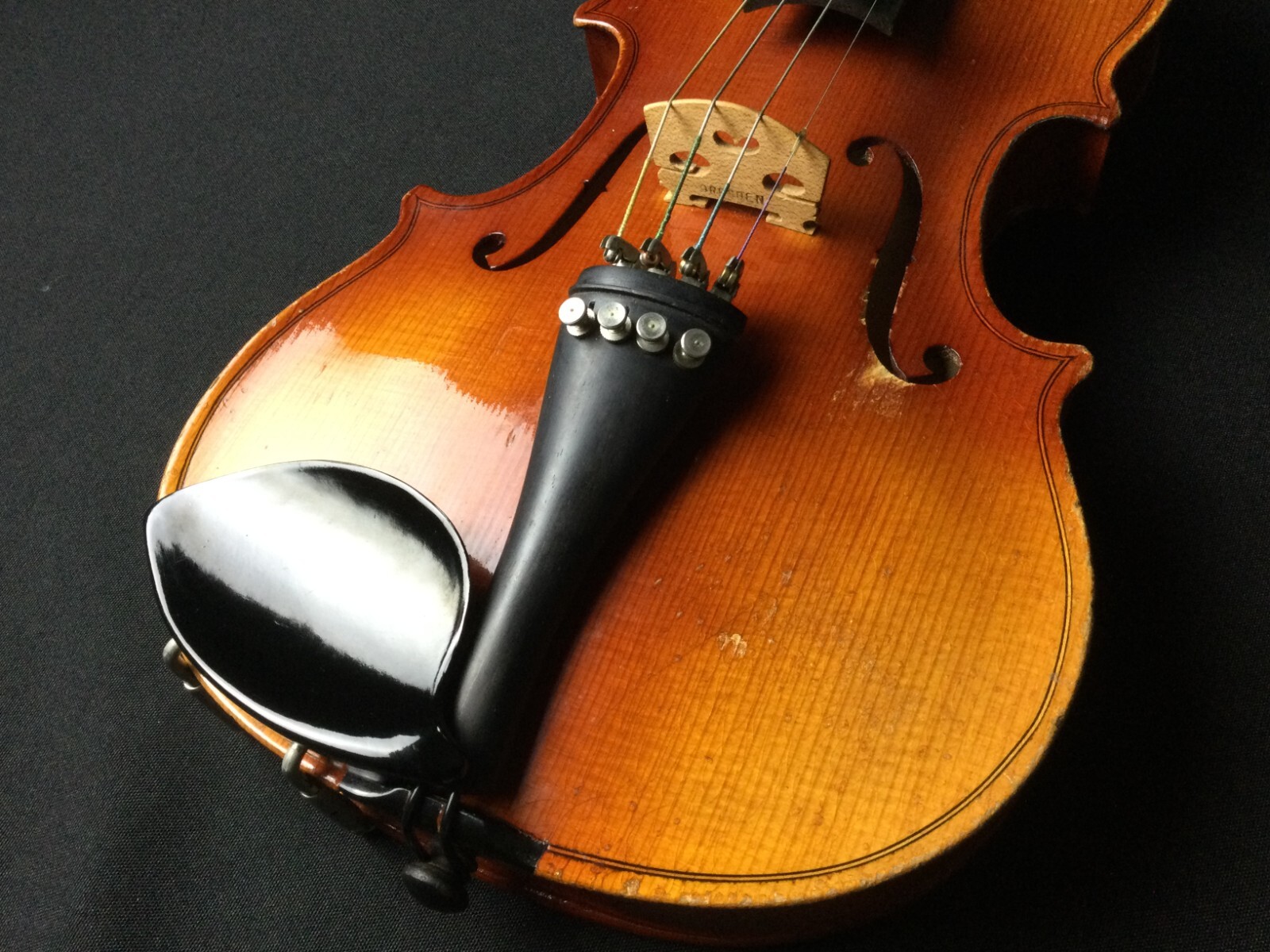 Czech Stradivarius Copy 3/4 Violin Outfit w/ NEW Bow - Image 6