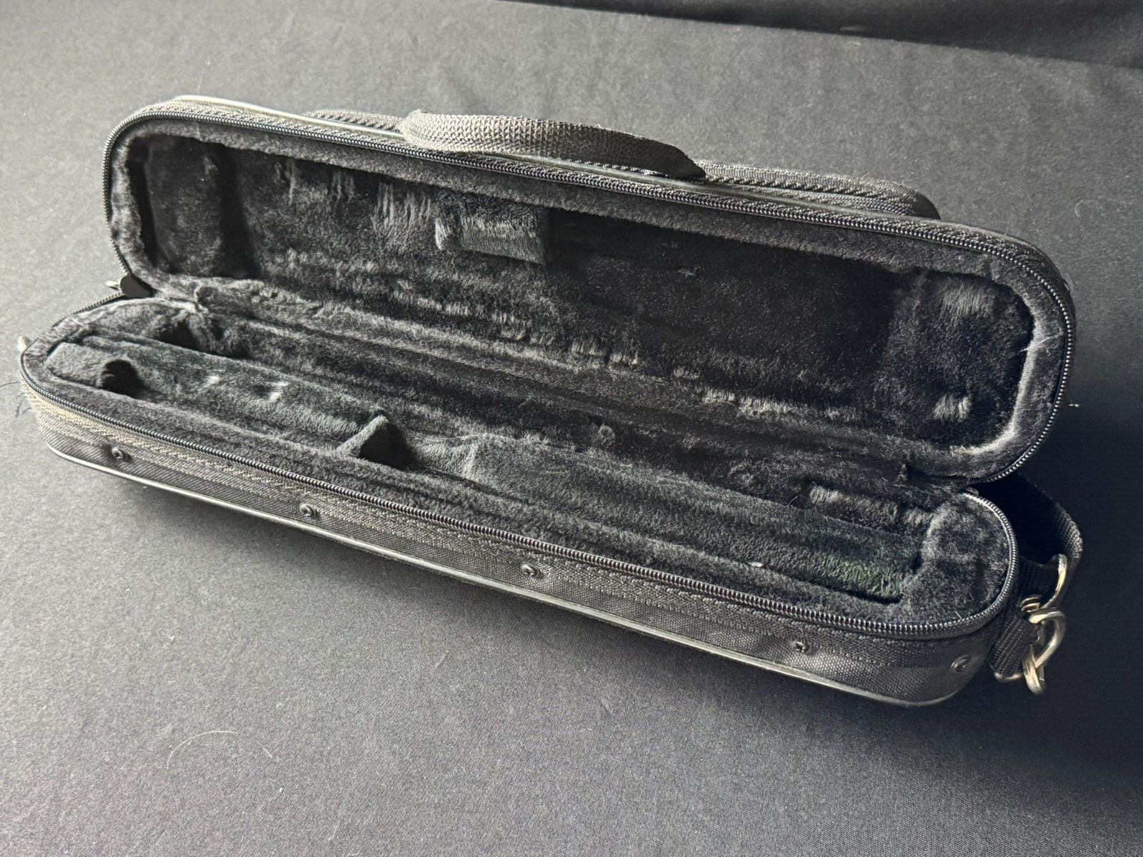 ProTec Flute/Piccolo Combo Canvas Case with shoulder strap - Image 3