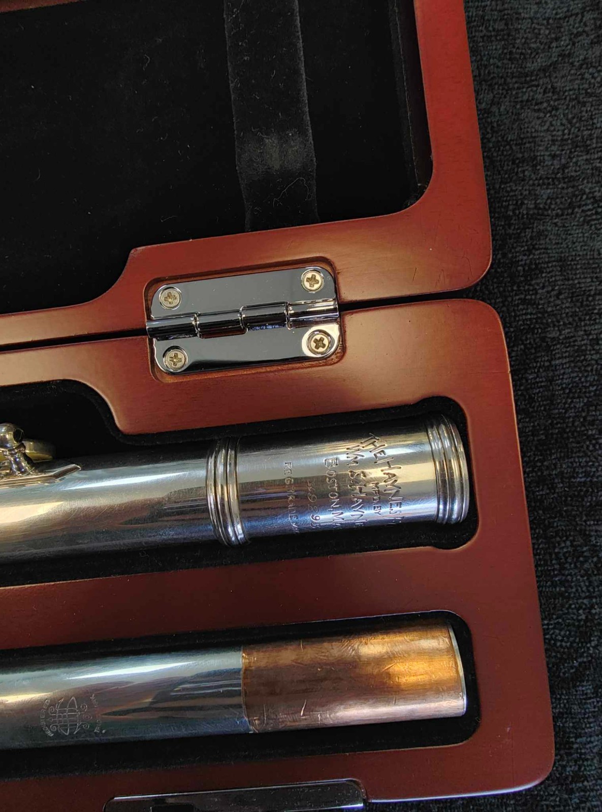 Haynes Handmade Solid Silver Flute - Image 3