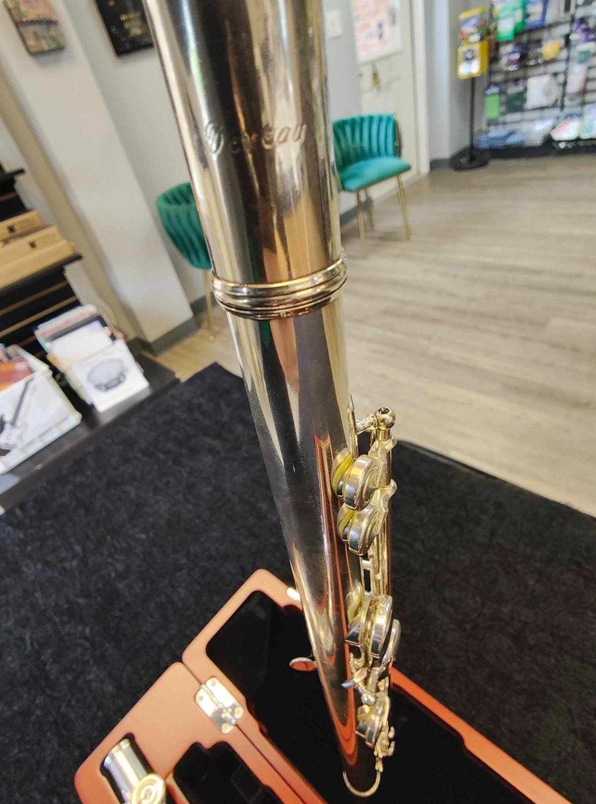 Haynes Handmade Solid Silver Flute - Image 4