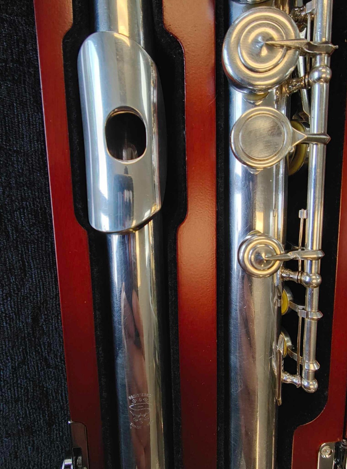 Haynes Handmade Solid Silver Flute - Image 5