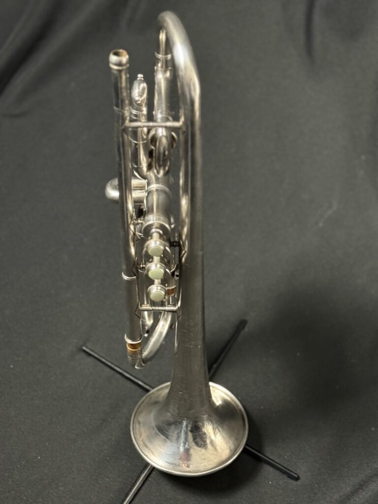C.G. Conn Victor New Wonder 80A Vintage Bb/A Silver Cornet (1920-21)