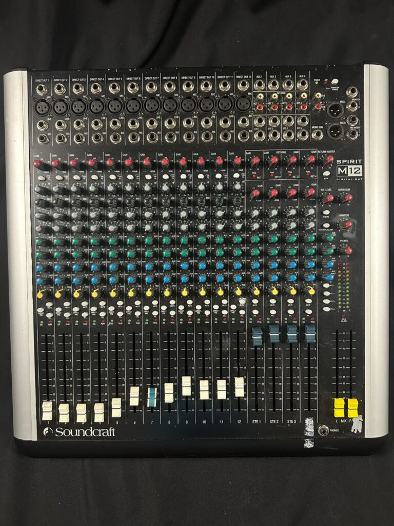 Soundcraft Spirit M12 20 Channel Audio Mixer