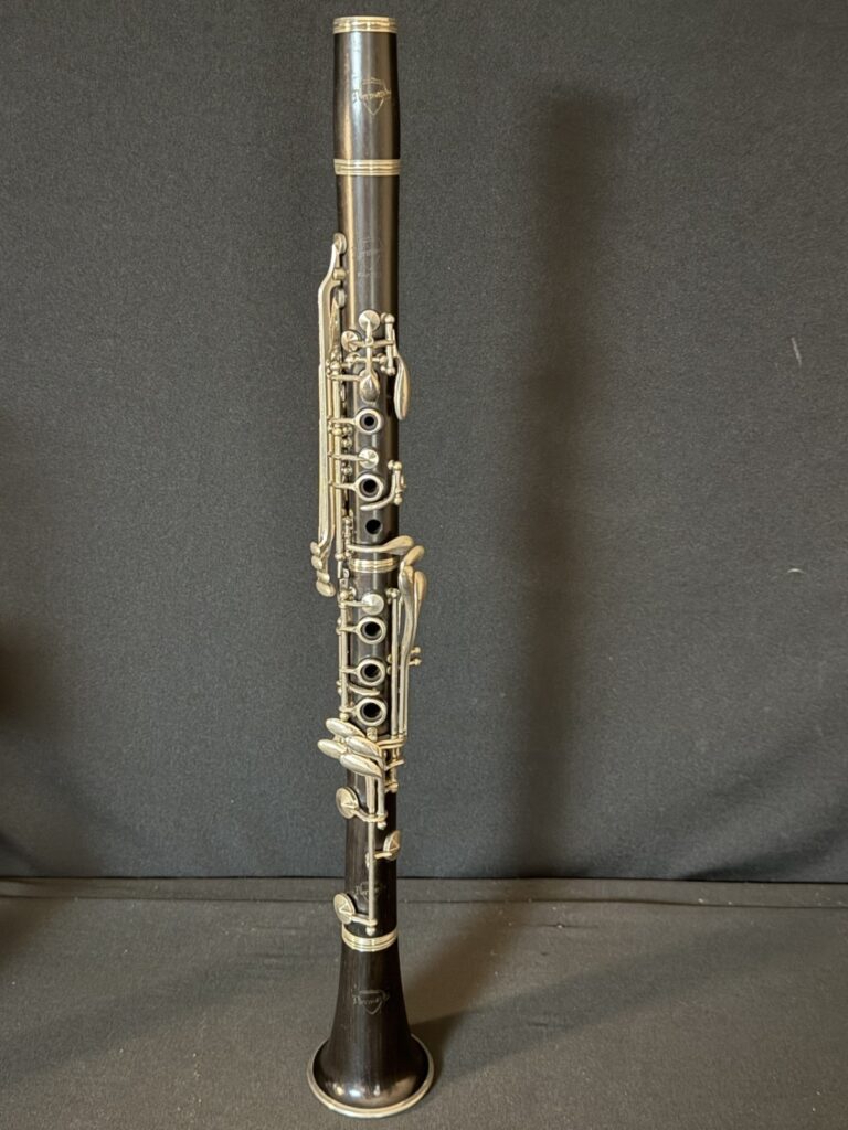 Normandy France Vintage Wooden Clarinet