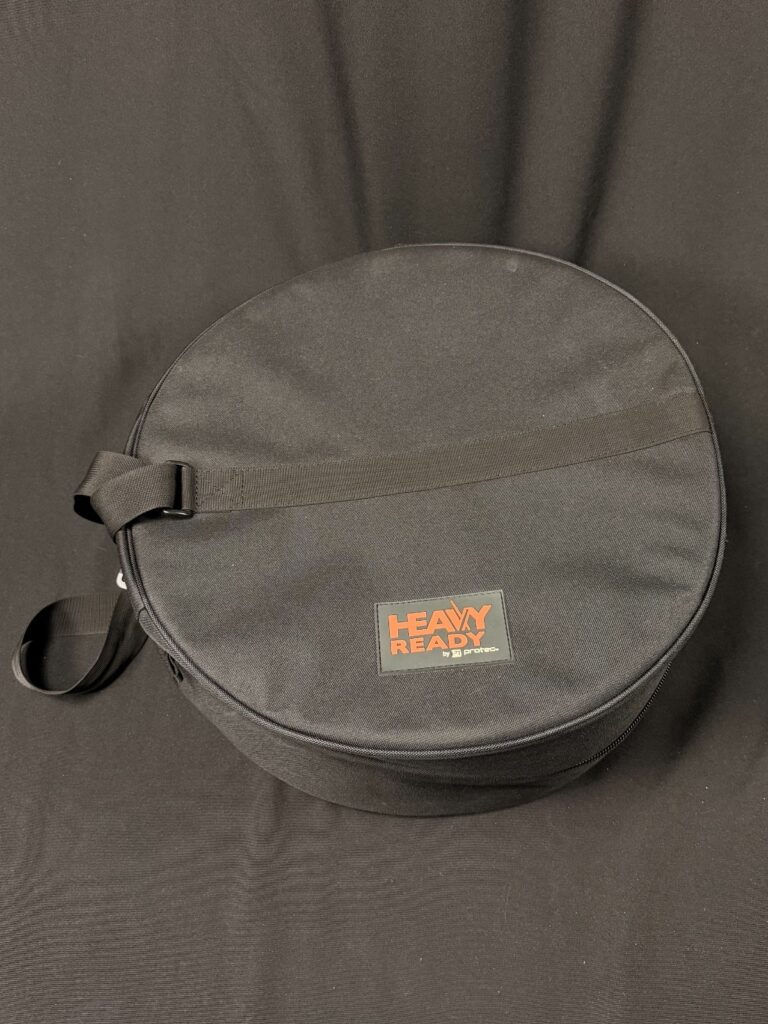 ProTec Heavy Ready Black Snare Drum Bag with carry strap fits 6.5 x 14in drum