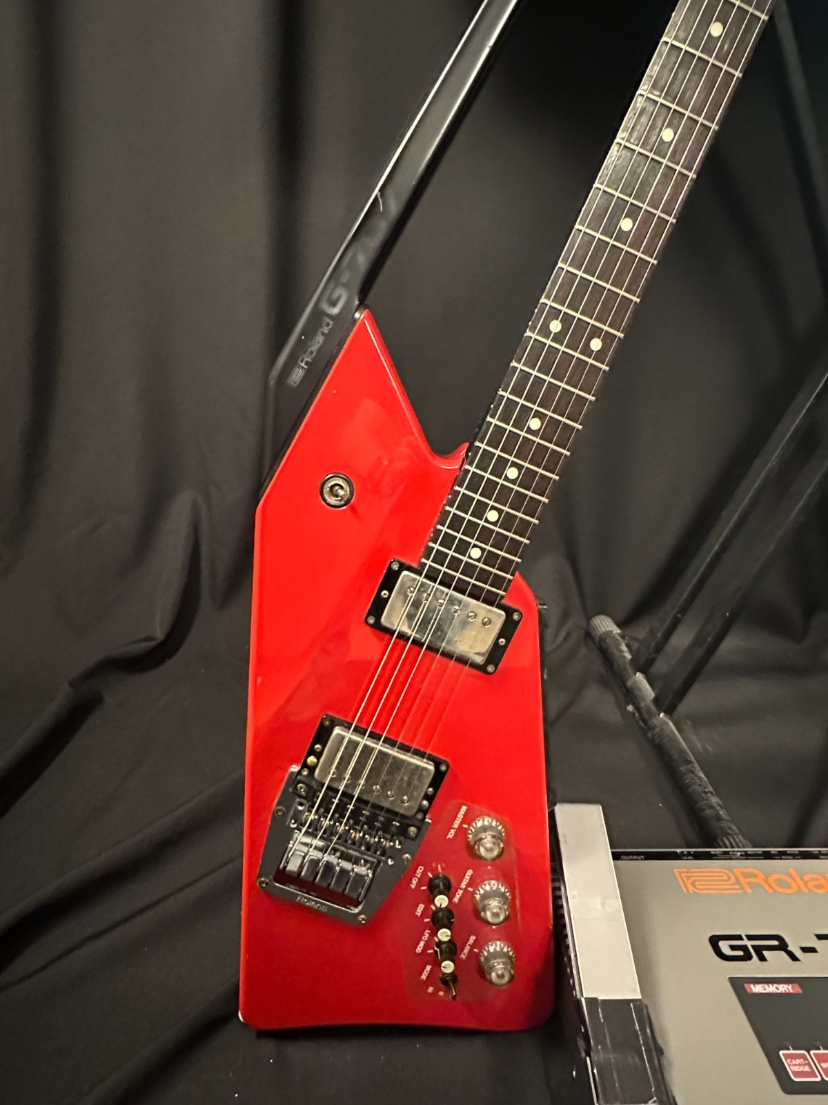 Roland GR-707 Electric Guitar Synthesizer with GR-700 Controls - Image 4