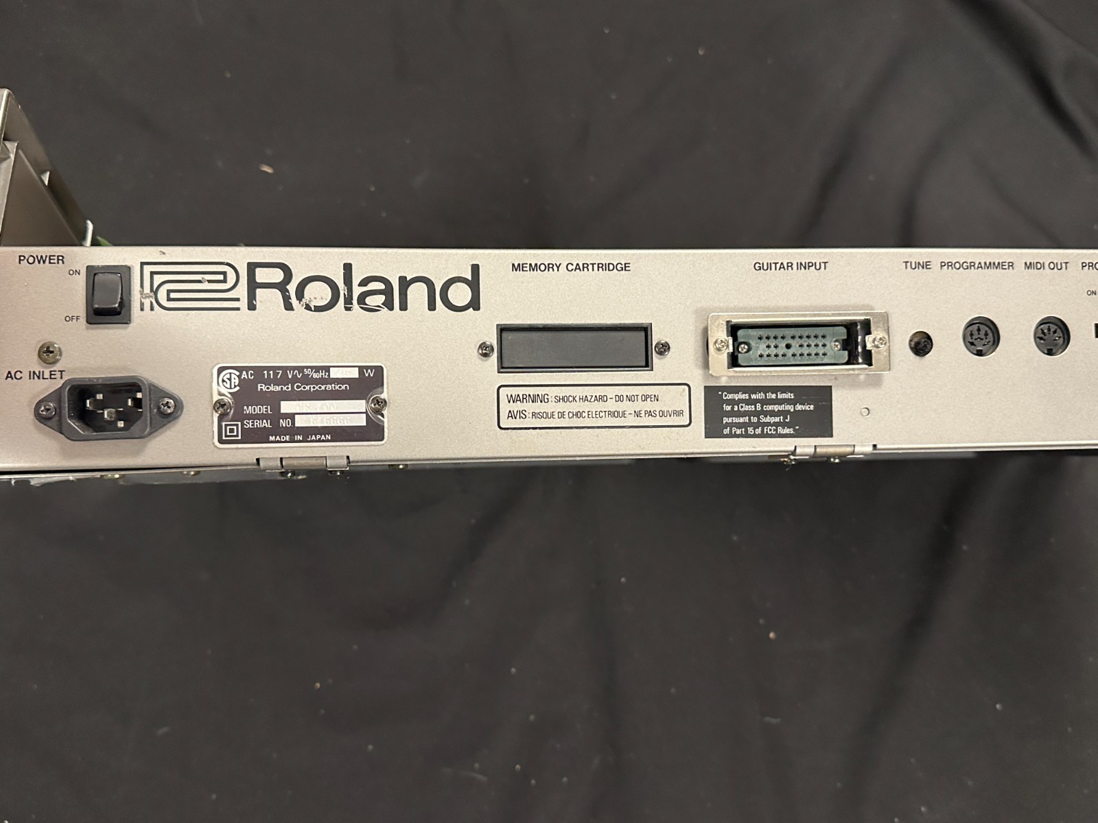 Roland GR-707 Electric Guitar Synthesizer with GR-700 Controls - Image 13