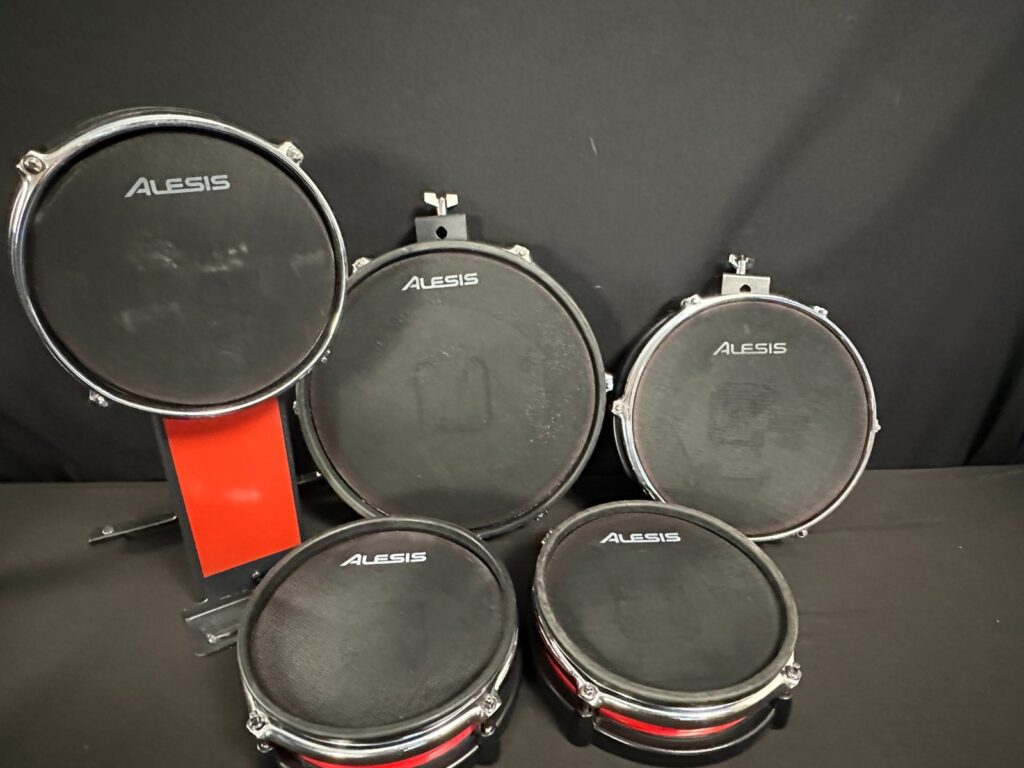 Alesis 10 Piece Mesh Electric Drum Set-Red