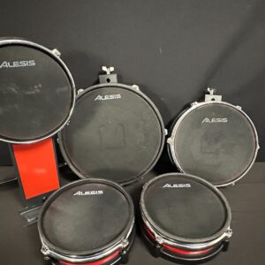 Alesis 10 Piece Mesh Electric Drum Set-Red