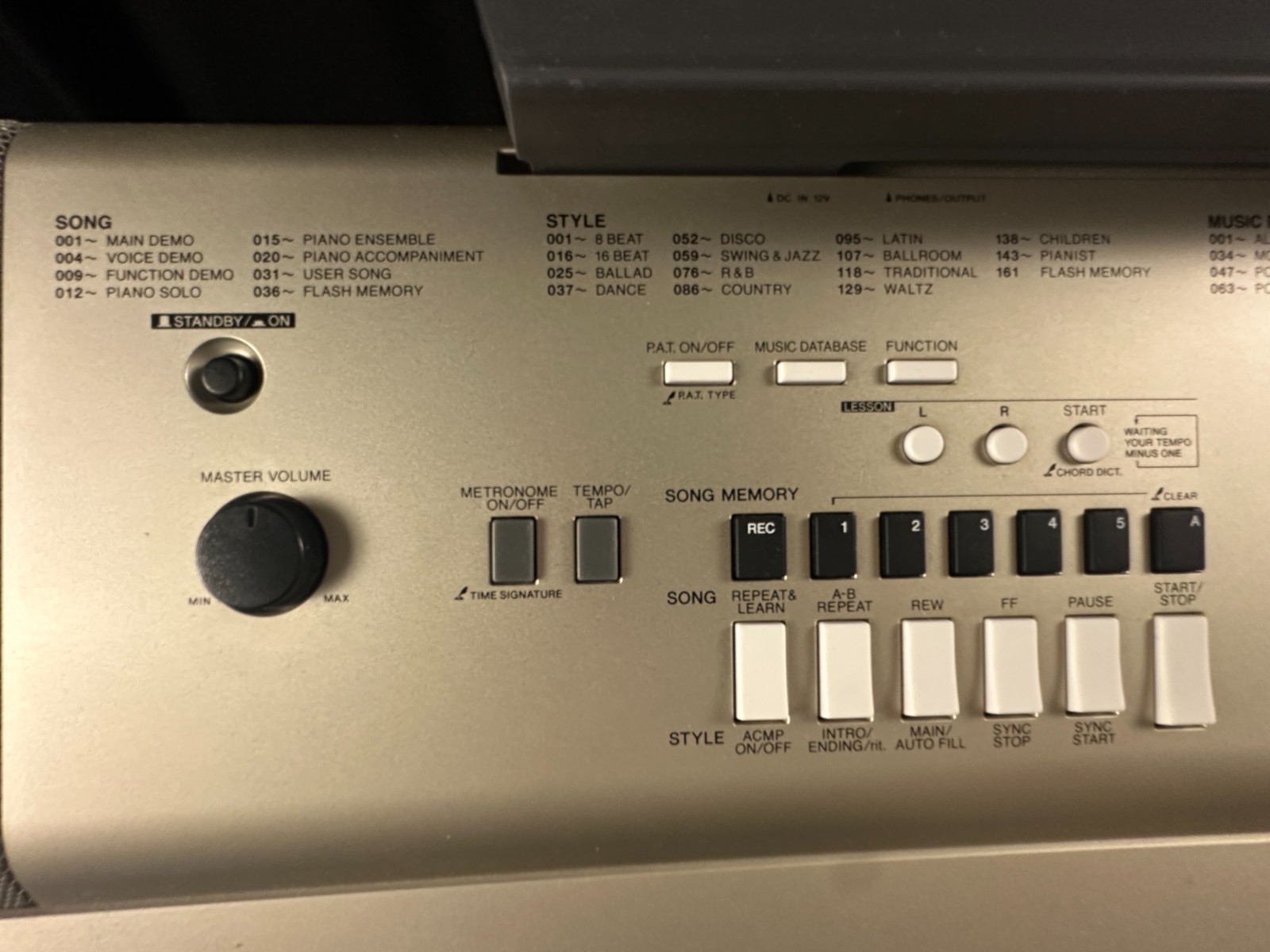 Yamaha YPG-235 76-Key Portable Grand Keyboard - Image 6