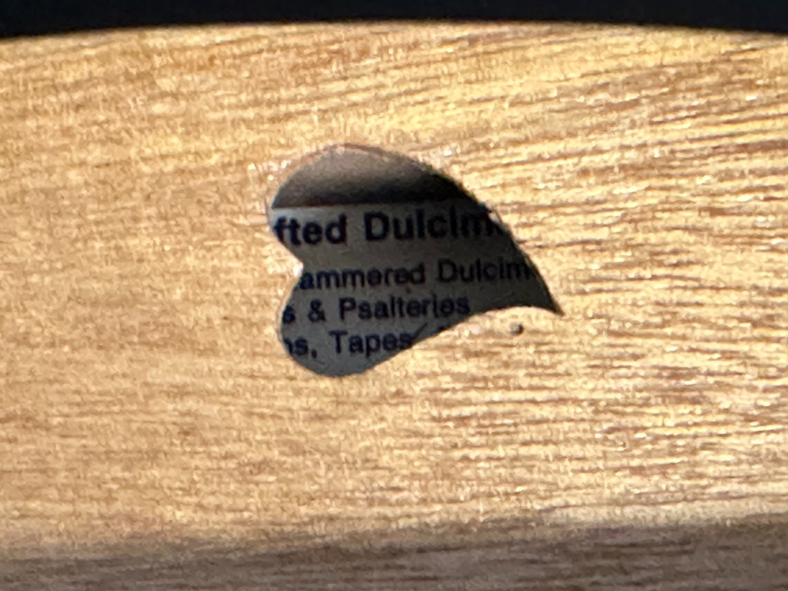 Handcrafted Dulcimers 4 String Mountain Dulcimer - Image 3