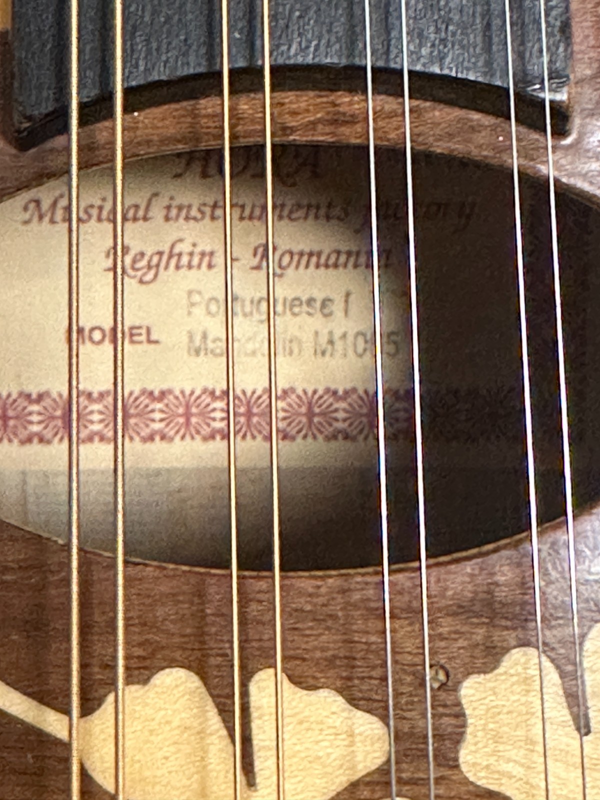 Hora M1085 Portuguese Mandolin - Image 4