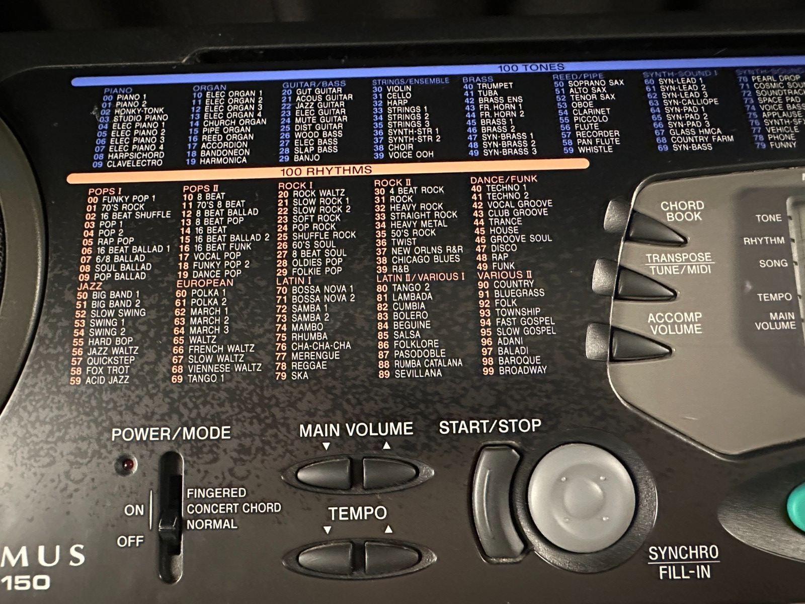 Optimus MD-1150 61-Key Electronic Keyboard - Image 4