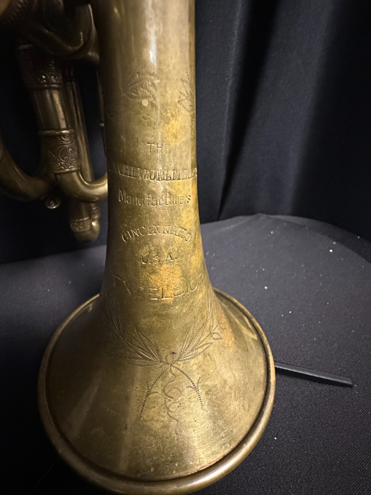Wurlitzer Excelsior Cornet, Vintage early 20th Century - Image 6