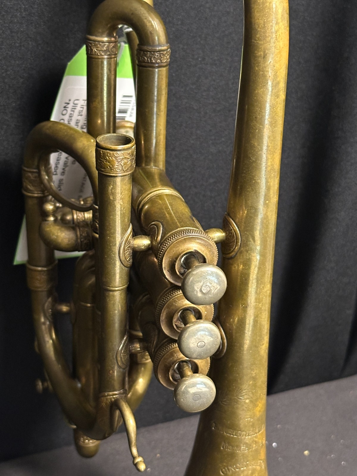 Wurlitzer Excelsior Cornet, Vintage early 20th Century - Image 13
