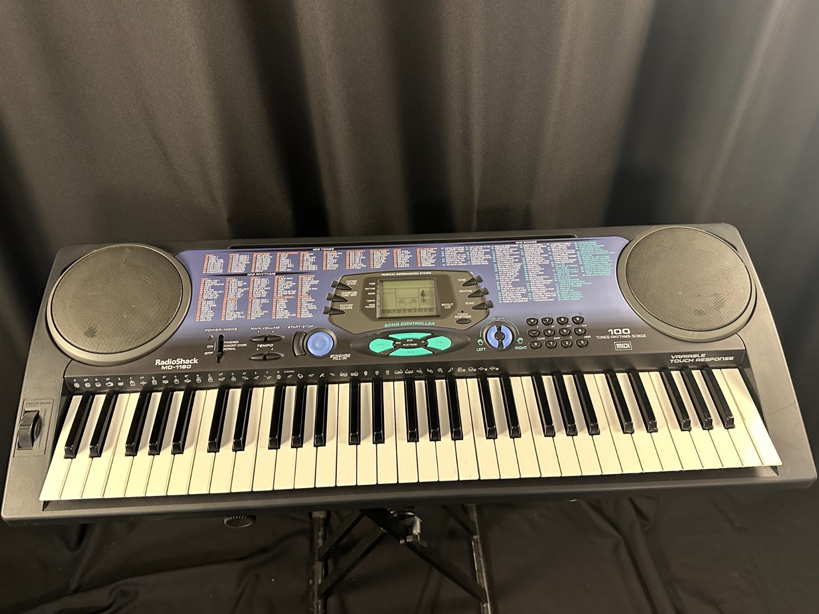 RadioShack MD-1160 61-Key MIDI Keyboard