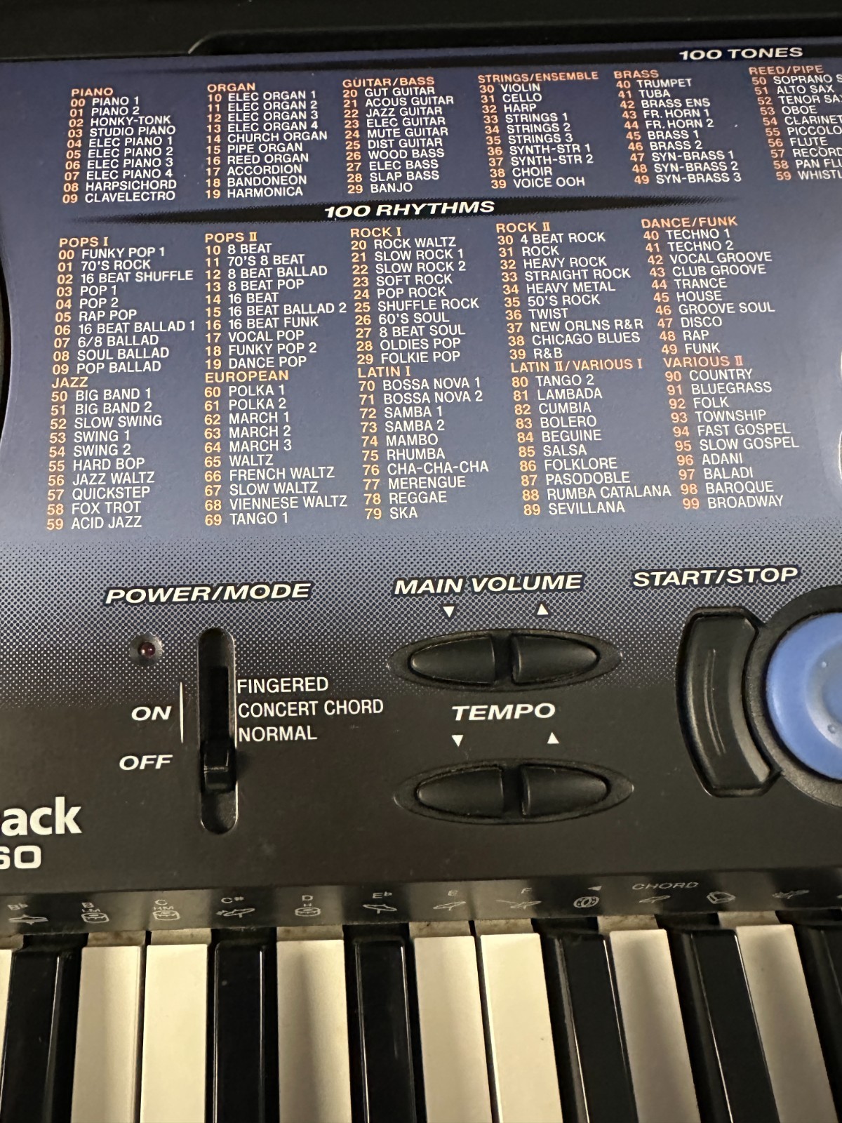 RadioShack MD-1160 61-Key MIDI Keyboard - Image 4