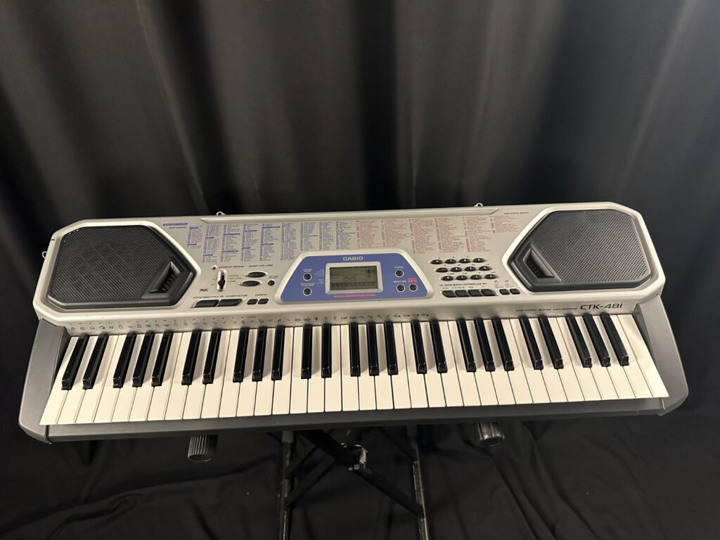 Casio CTK-481 61-Key Electronic Keyboard