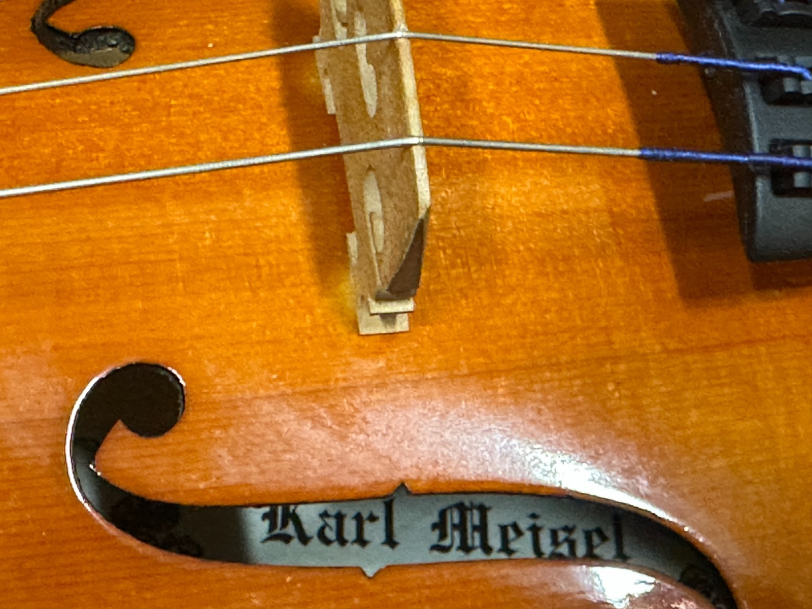 Karl Meisel 6110 3/4 Violin Outfit - Image 5