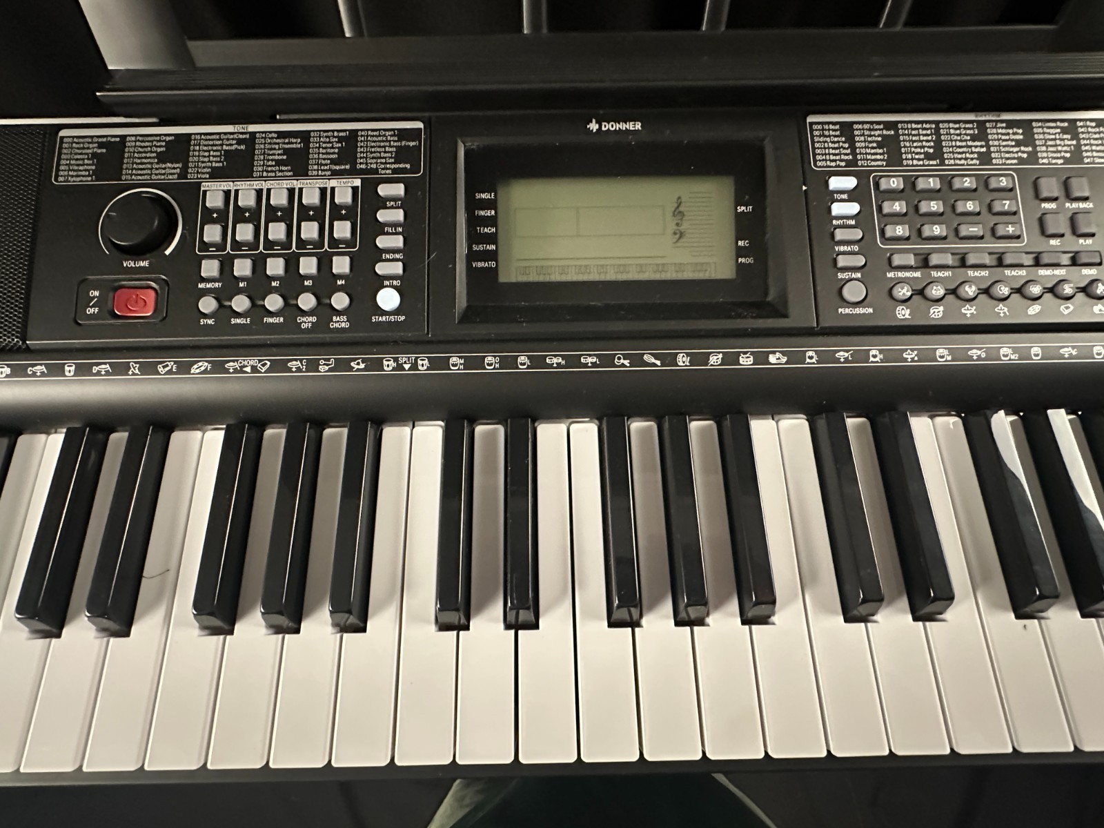 Donner DEK-610S 61-Key Electronic Keyboard - Image 4
