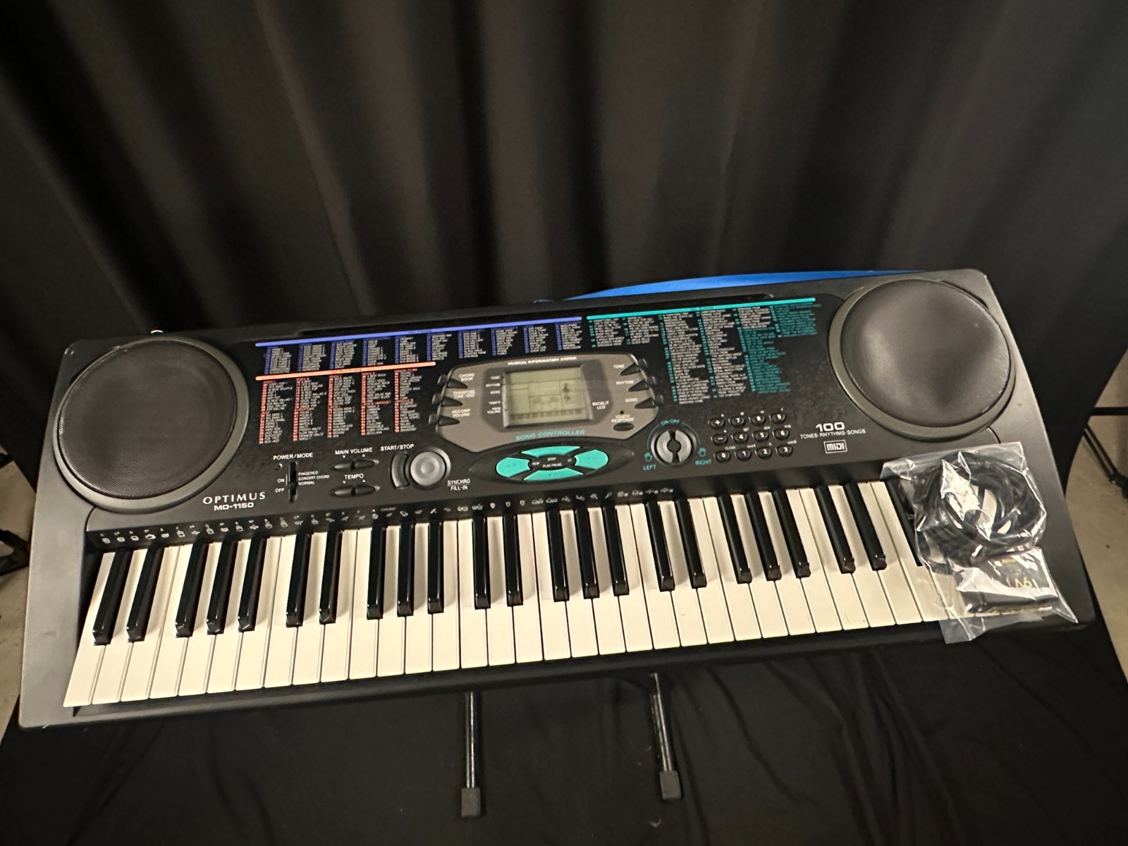 Optimus MD-1150 61-Key Electronic Keyboard - Image 2