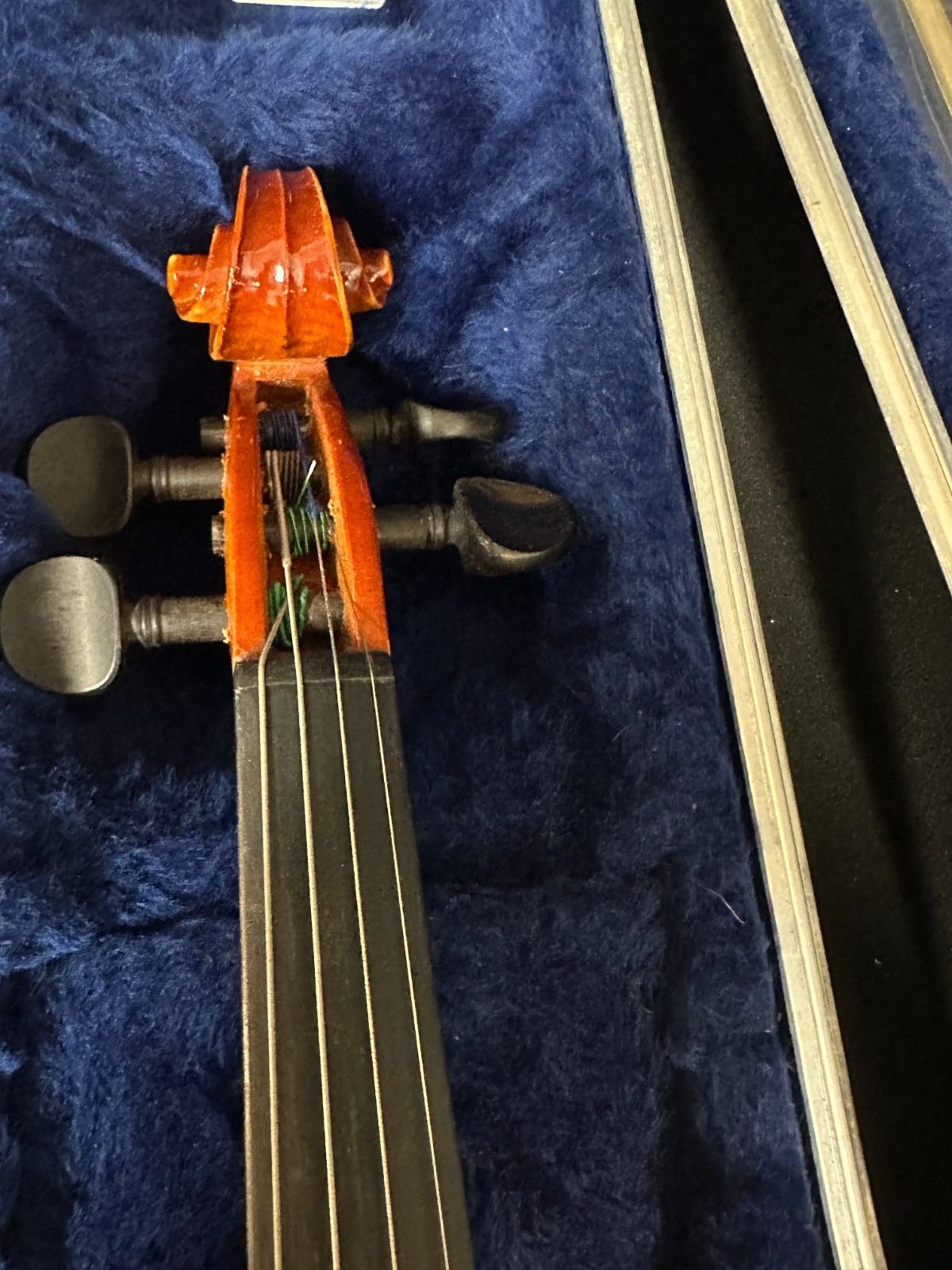 Josef Lorenz Luby (Schonbach) 4/4 Violin Outfit - Image 4