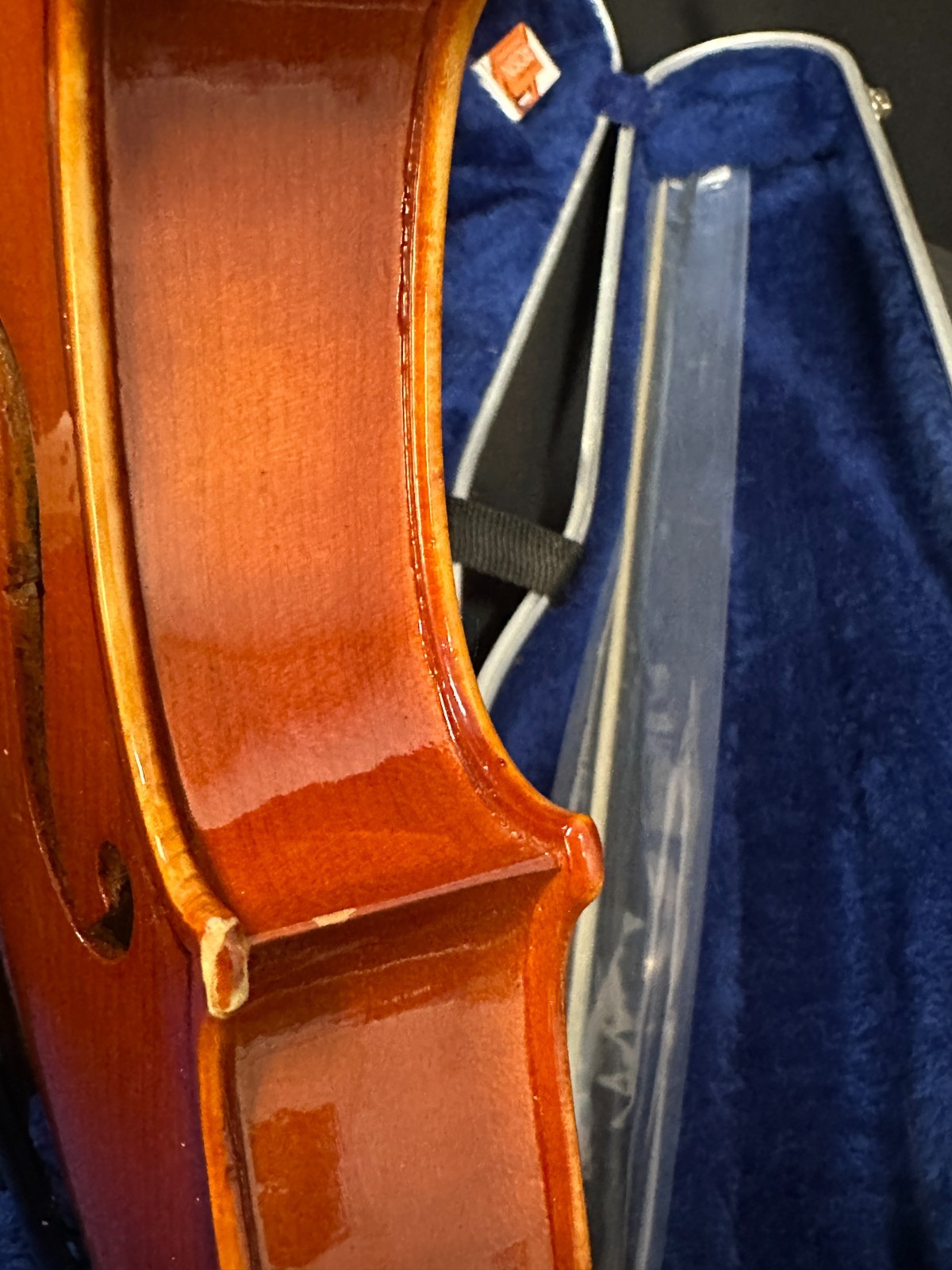 Josef Lorenz Luby (Schonbach) 4/4 Violin Outfit - Image 6