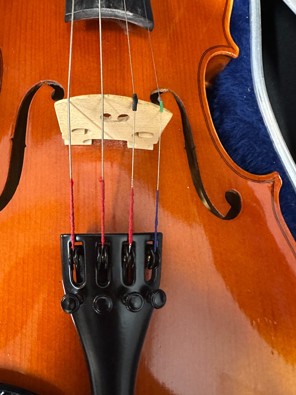 Josef Lorenz Luby (Schonbach) 4/4 Violin Outfit - Image 8