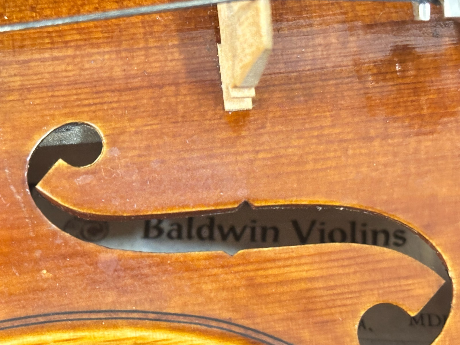 Baldwin MDL-200 1/4 Violin Outfit - Image 15