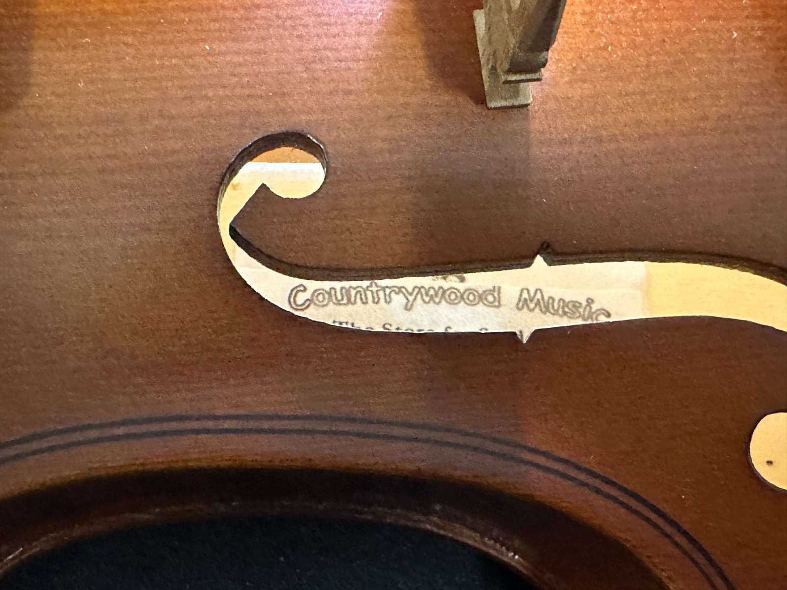 Countrywood 3/4 Violin Outfit - Image 14
