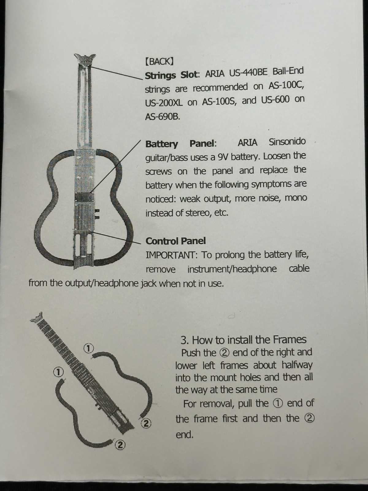 Aria Sinsonido by SoloEtte Classical Guitar - Image 16