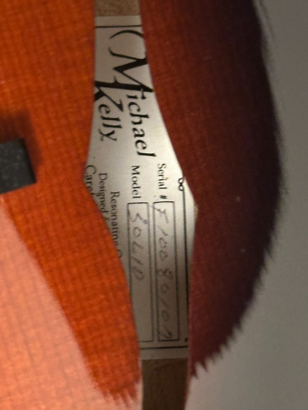 Michael Kelly Solid A-Style Mandolin - Image 9