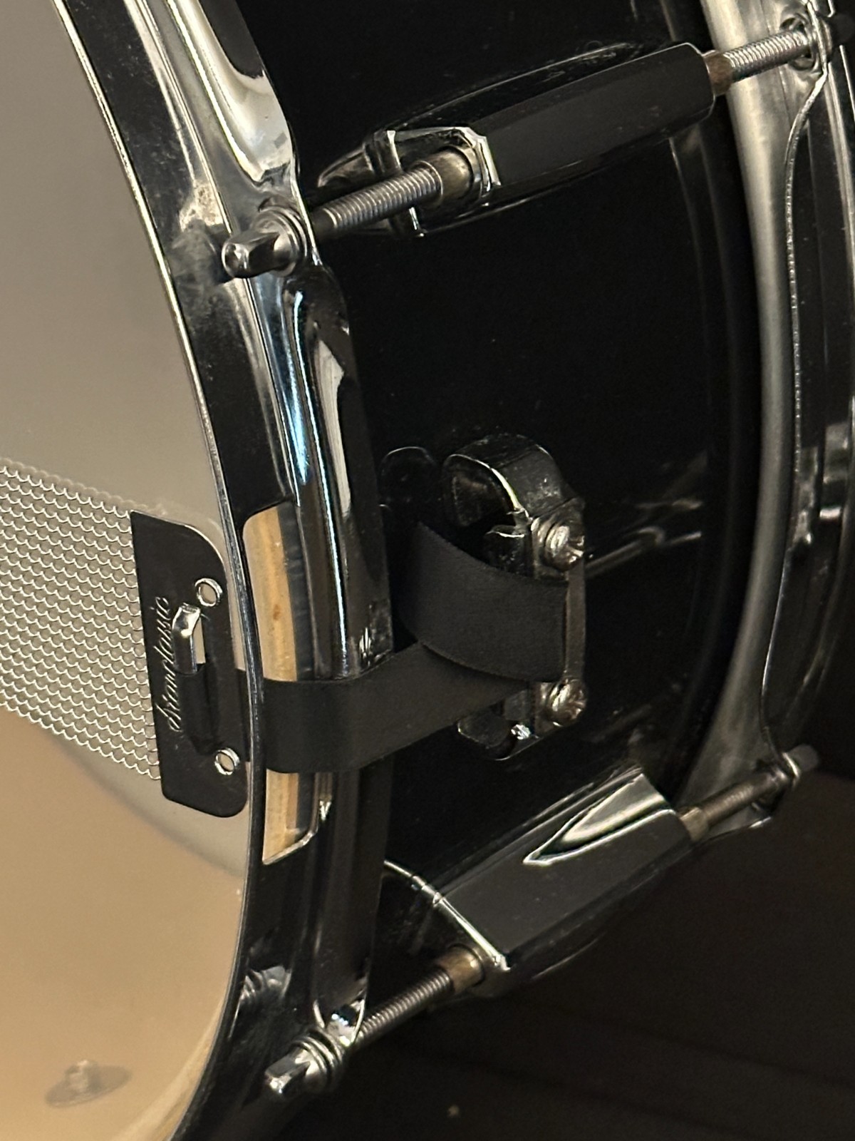 Pearl Forum Series Snare Drum-Black - Image 4
