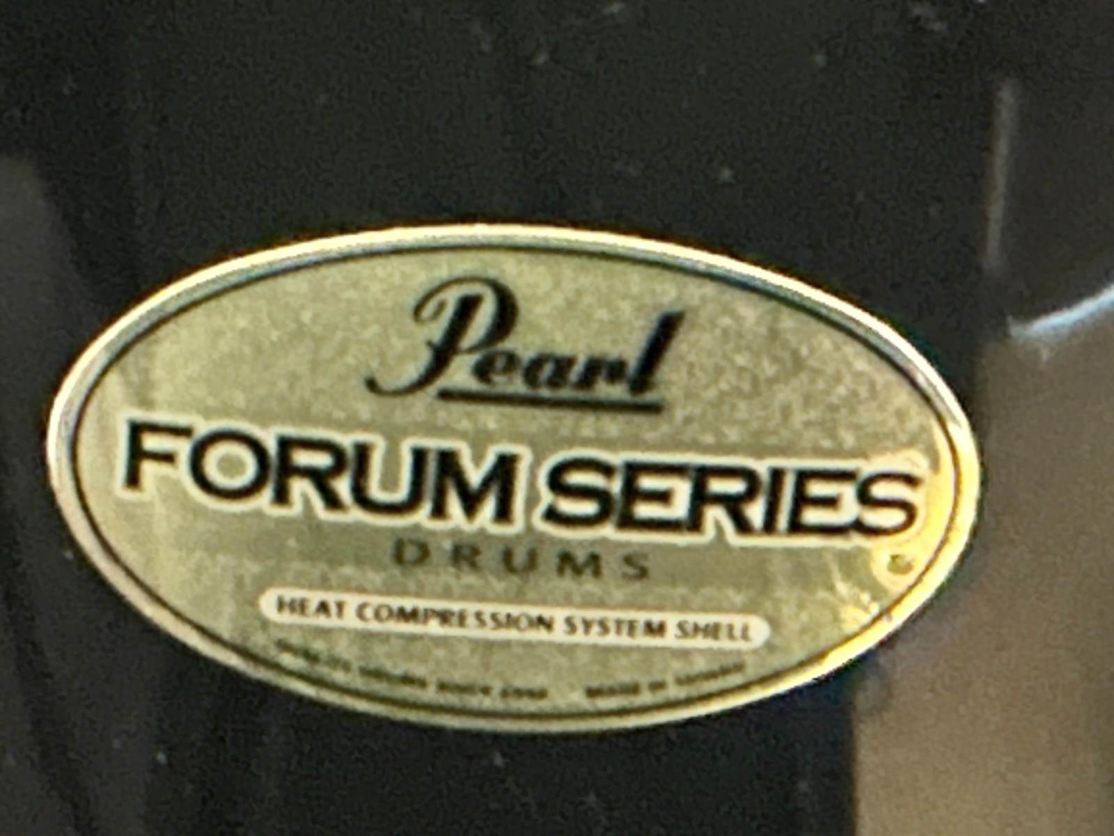 Pearl Forum Series Snare Drum-Black - Image 6