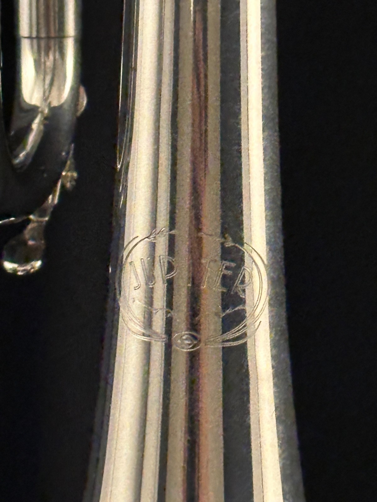 Jupiter JTR-604 Intermediate Bb/C Trumpet Silver - Image 4