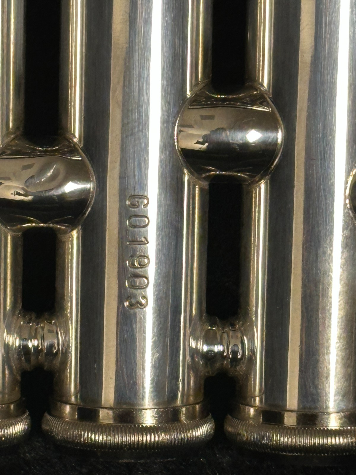 Jupiter JTR-604 Intermediate Bb/C Trumpet Silver - Image 5
