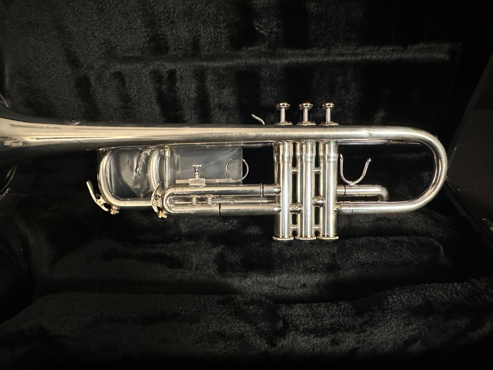Jupiter JTR-604 Intermediate Bb/C Trumpet Silver - Image 6