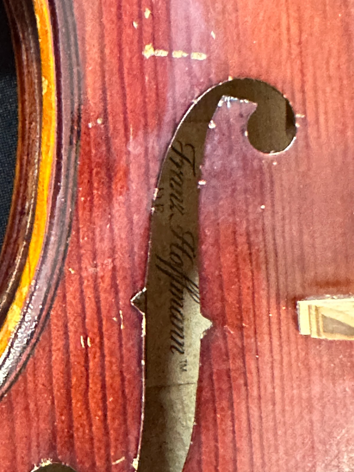 Franz Hoffman Etude 3/4 size Violin outfit - Image 14