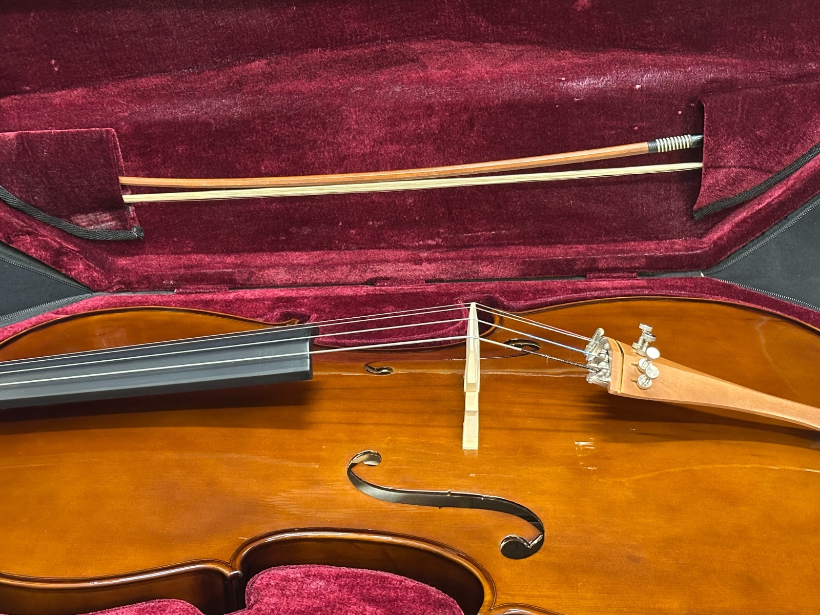 Cecilio CCO-300 4/4 Cello Outfit - Image 12