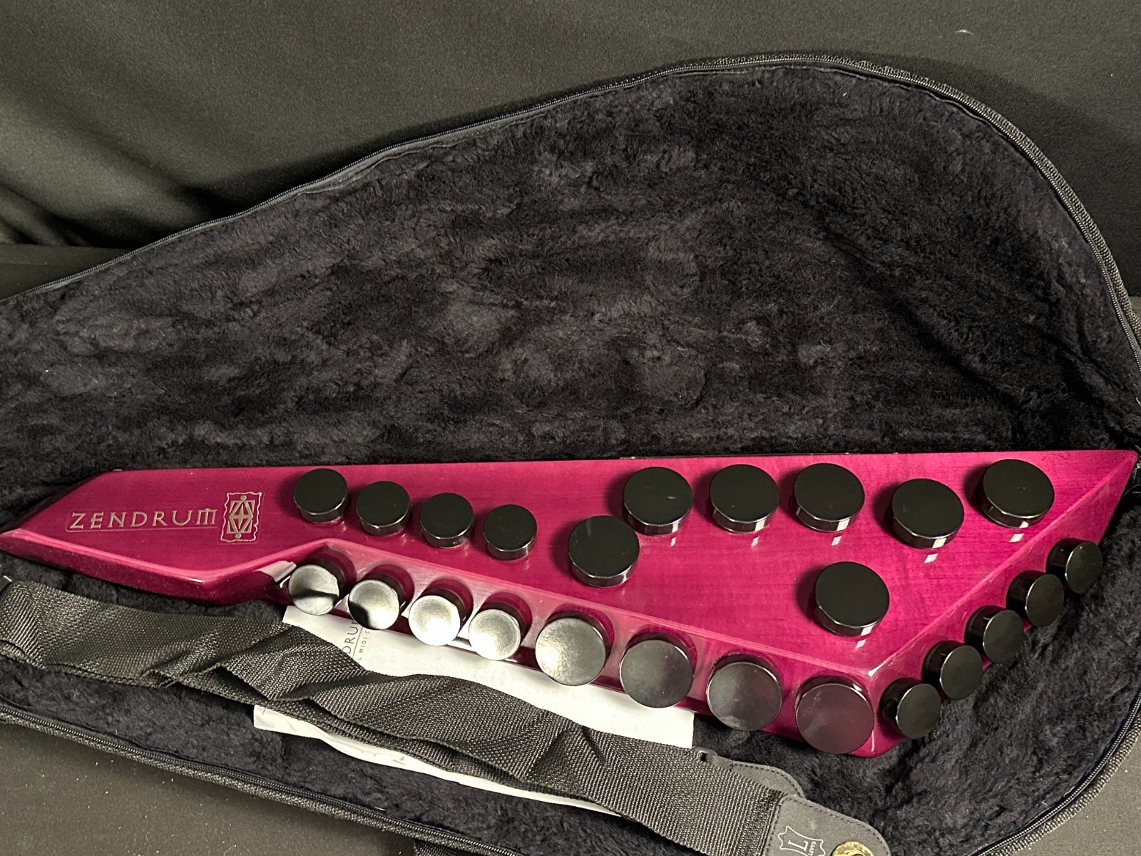 Zendrum ZX Digital MIDI Drum Controller-Purple - Image 2