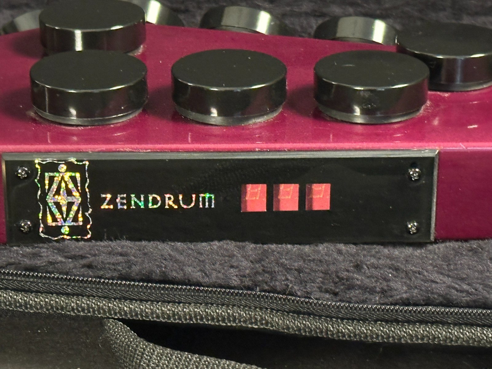 Zendrum ZX Digital MIDI Drum Controller-Purple - Image 3