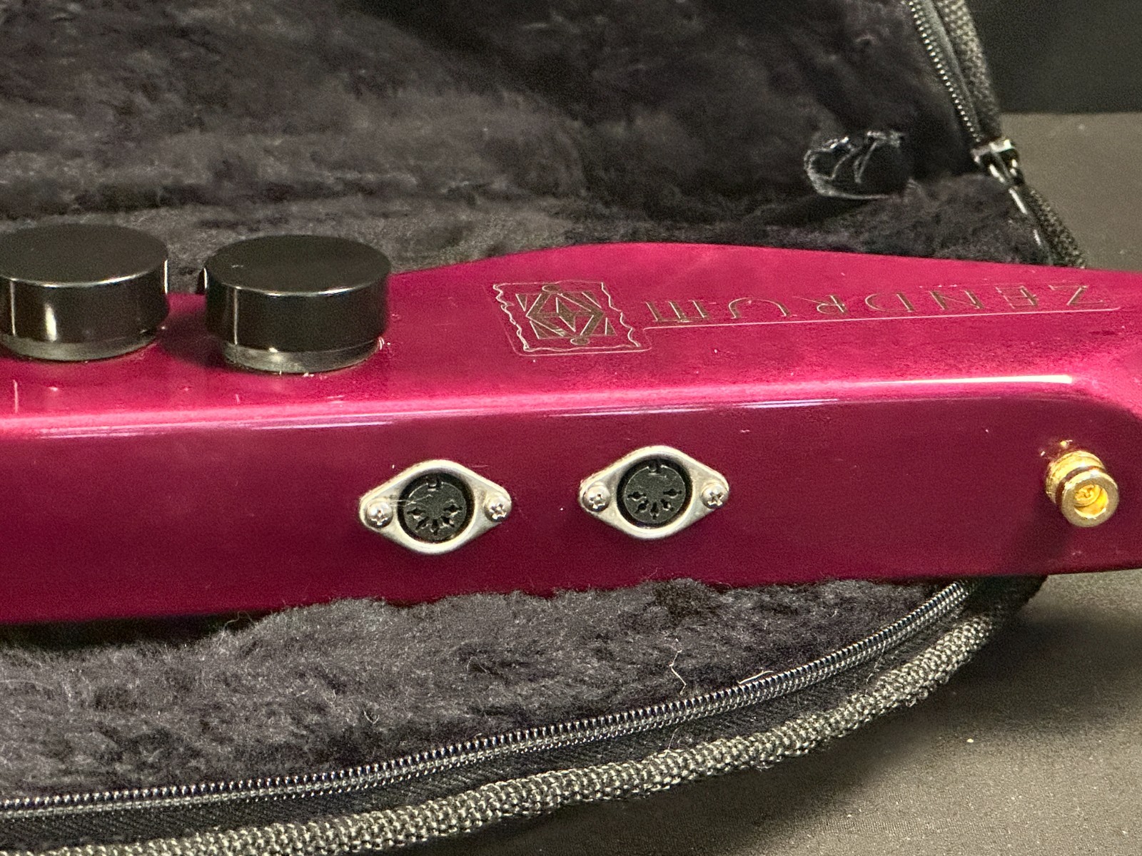 Zendrum ZX Digital MIDI Drum Controller-Purple - Image 4