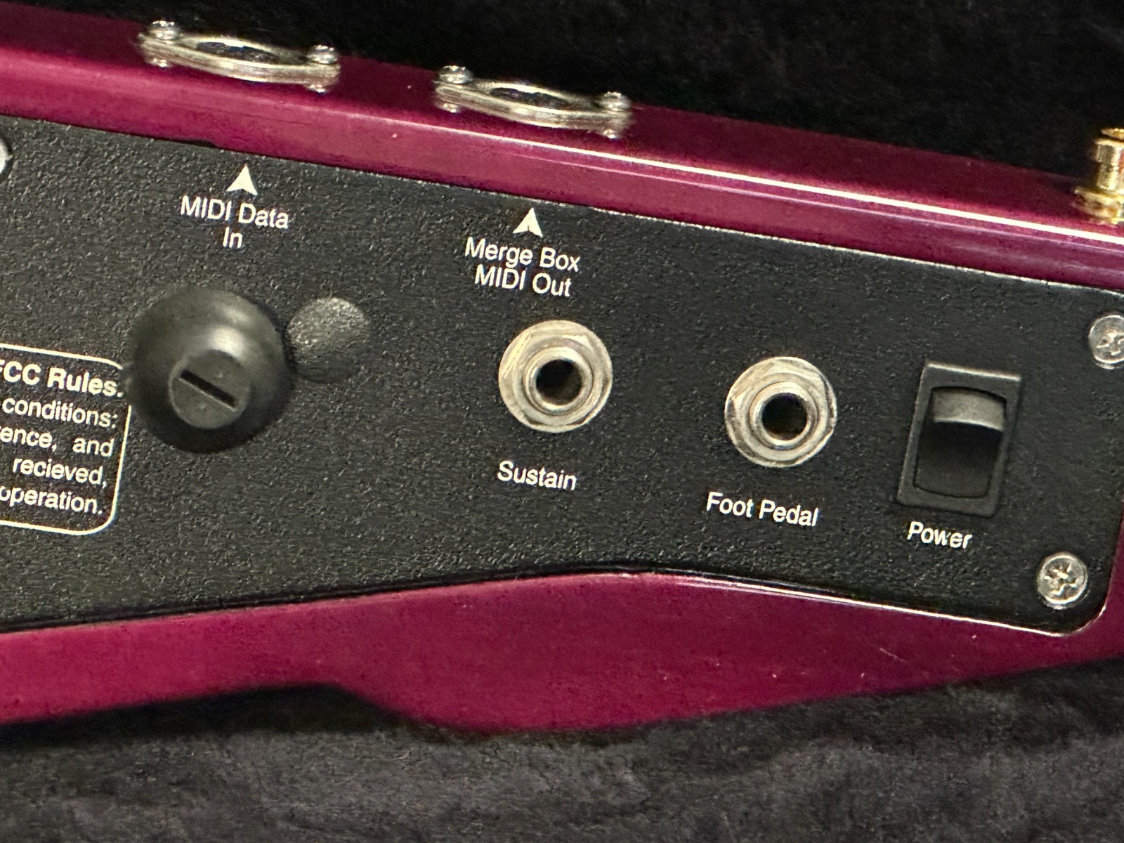 Zendrum ZX Digital MIDI Drum Controller-Purple - Image 6