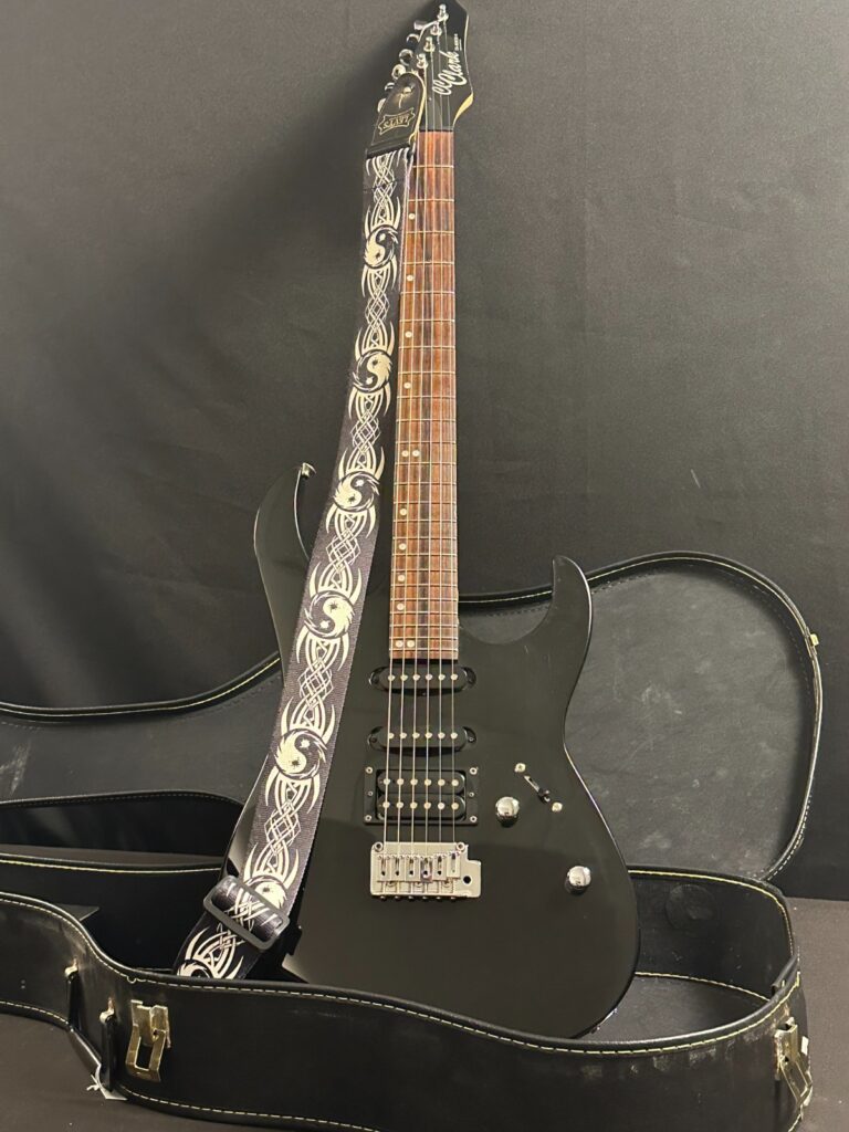 CC Clark Black Electric Guitar