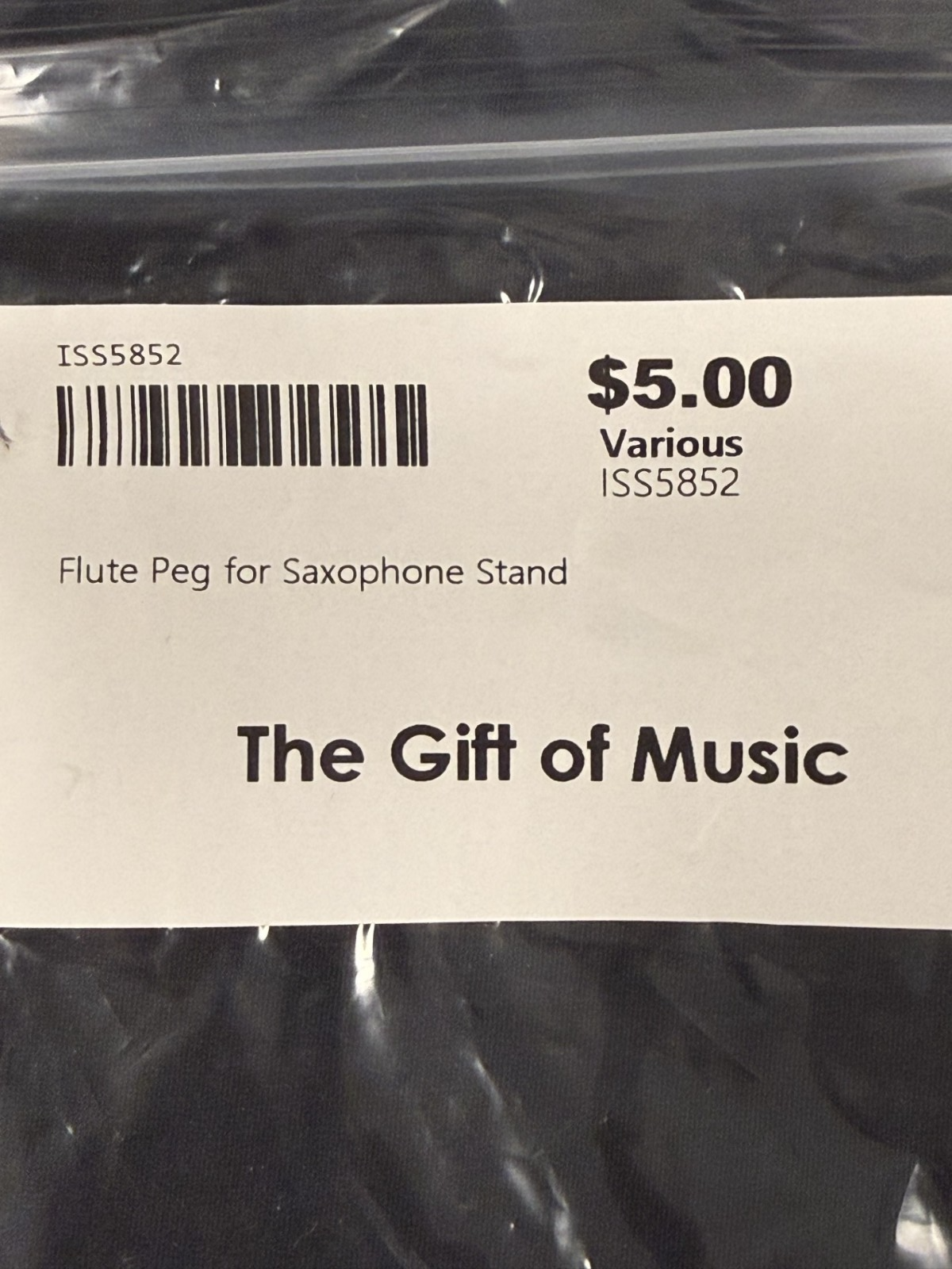 Flute peg for saxophone stand - Image 3