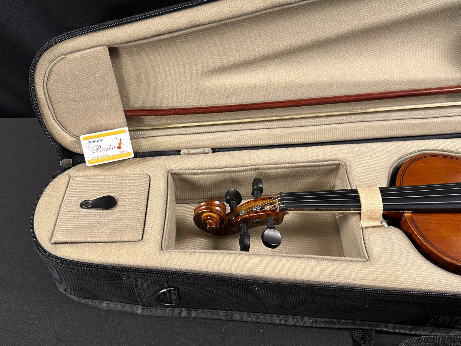 Countrywood 1/2 Violin Outfit - Image 21