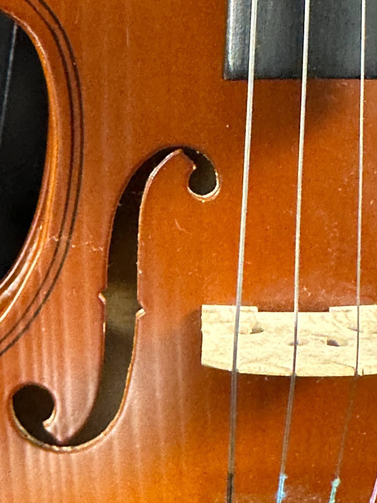 Unbranded 1/4 Violin Outfit, new Glasser bow! - Image 5
