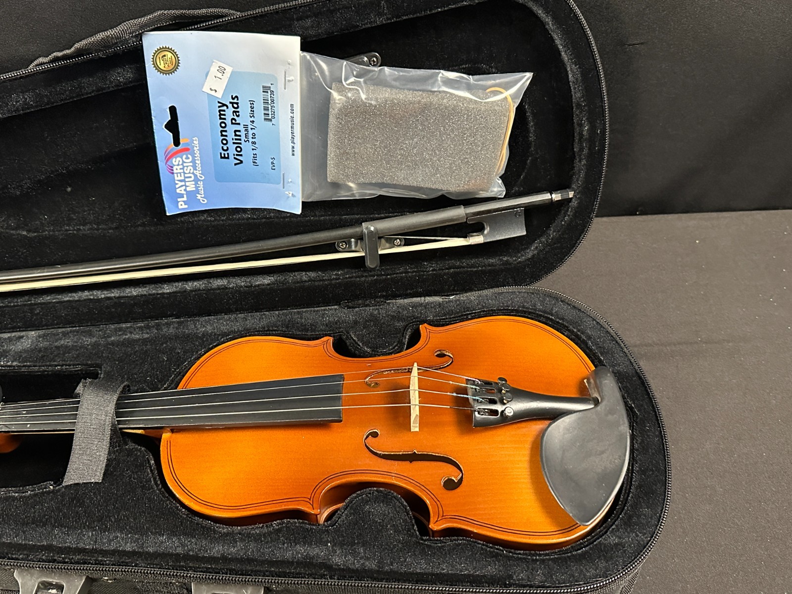 Unbranded 1/4 Violin Outfit, new Glasser bow! - Image 15