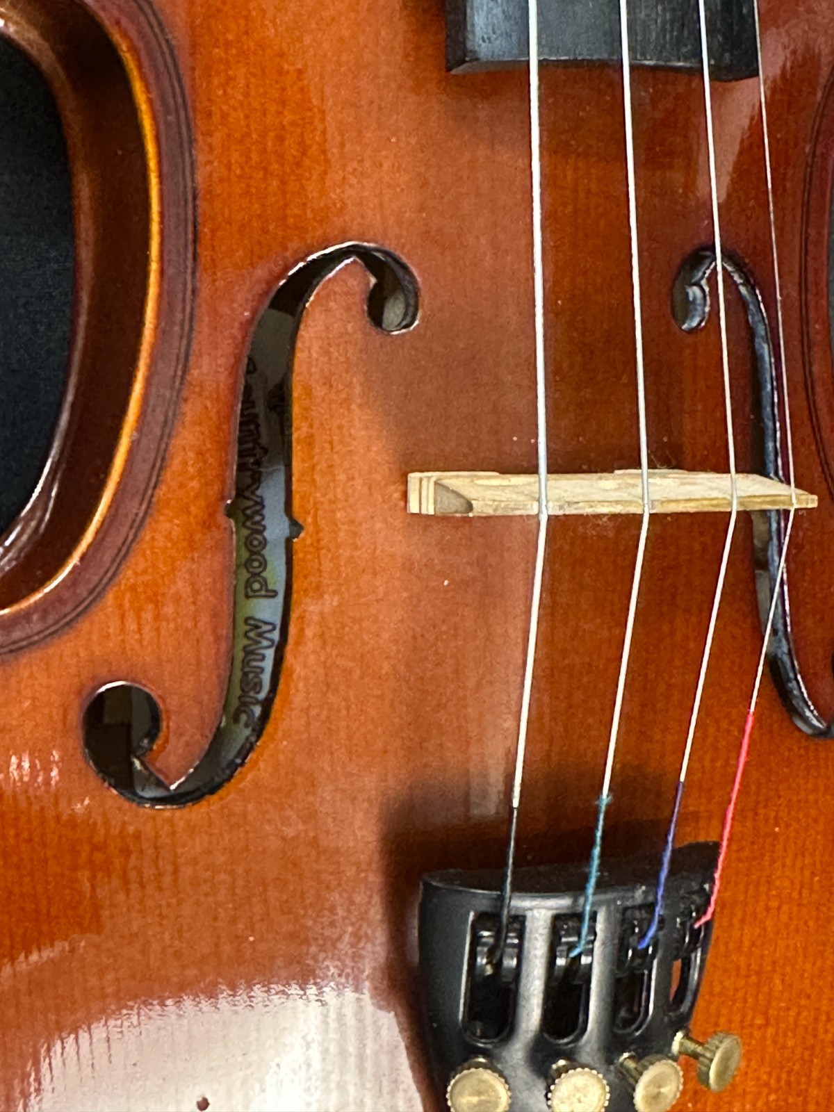 Countrywood 1/2 Violin Outfit - Image 10