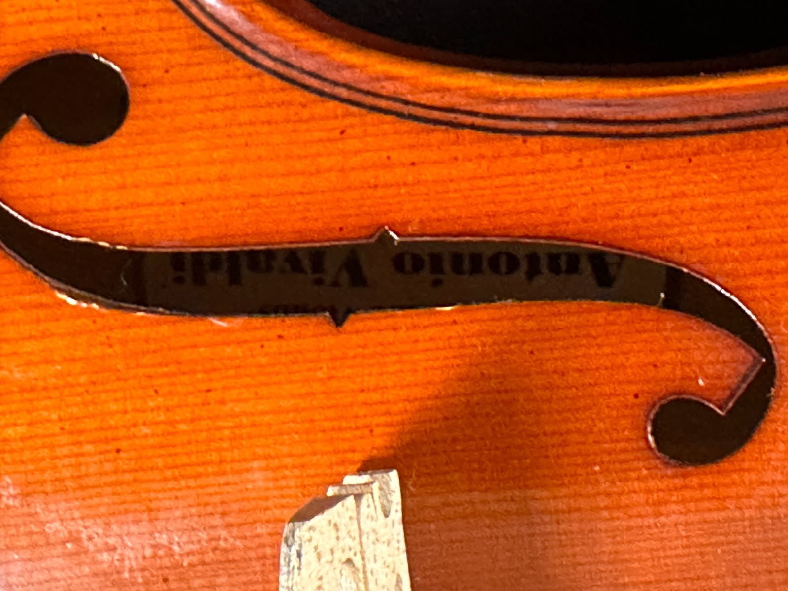 Gainesville Violins Antonio Vivaldi 3/4 Violin Outfit, new Glasser bow! - Image 9
